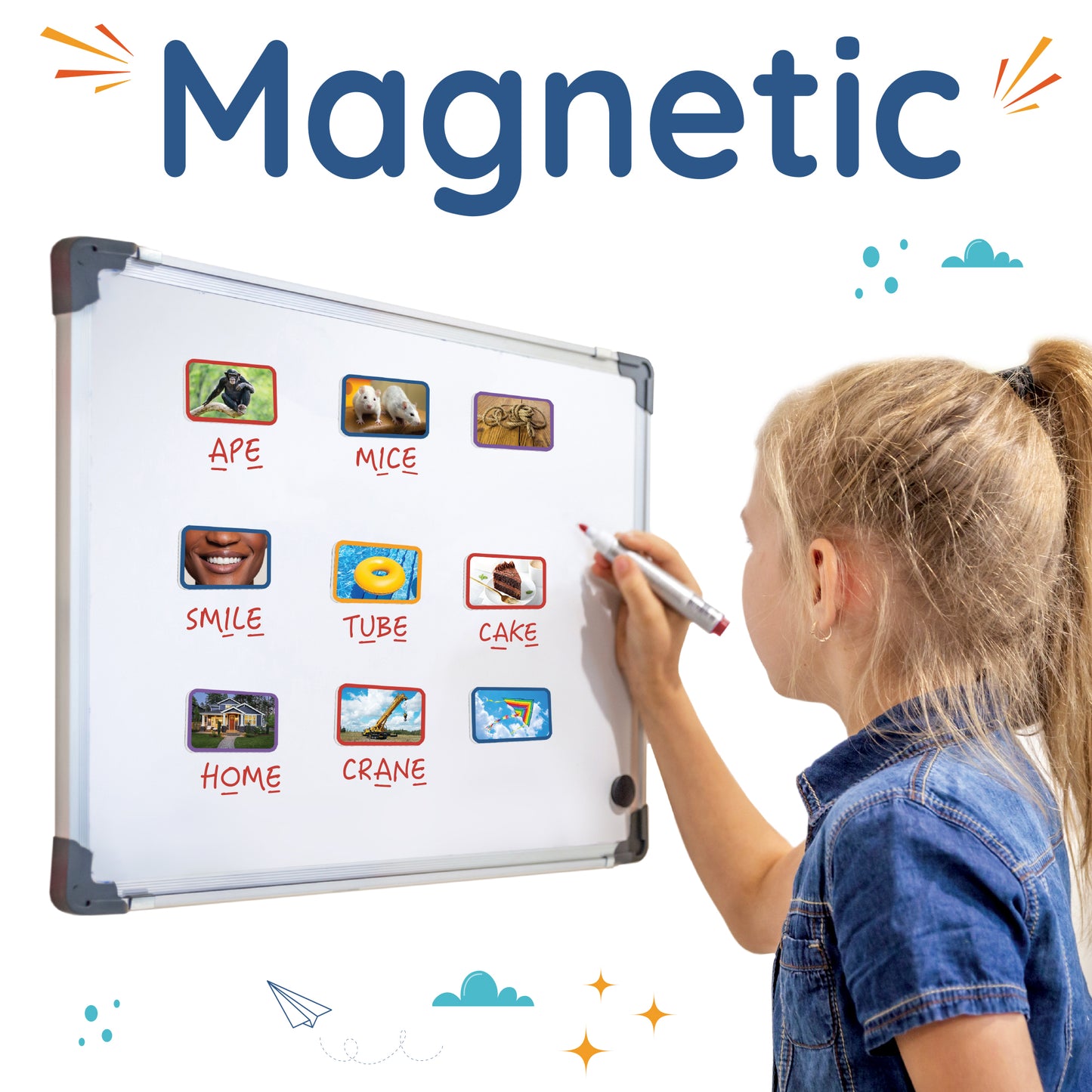 Learning Letters 50 Magnetic Magic E Photo Objects